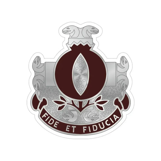 93 Evacuation Hospital (U.S. Army) Transparent STICKER Die-Cut Vinyl Decal 6 Inch - The Sticker Space