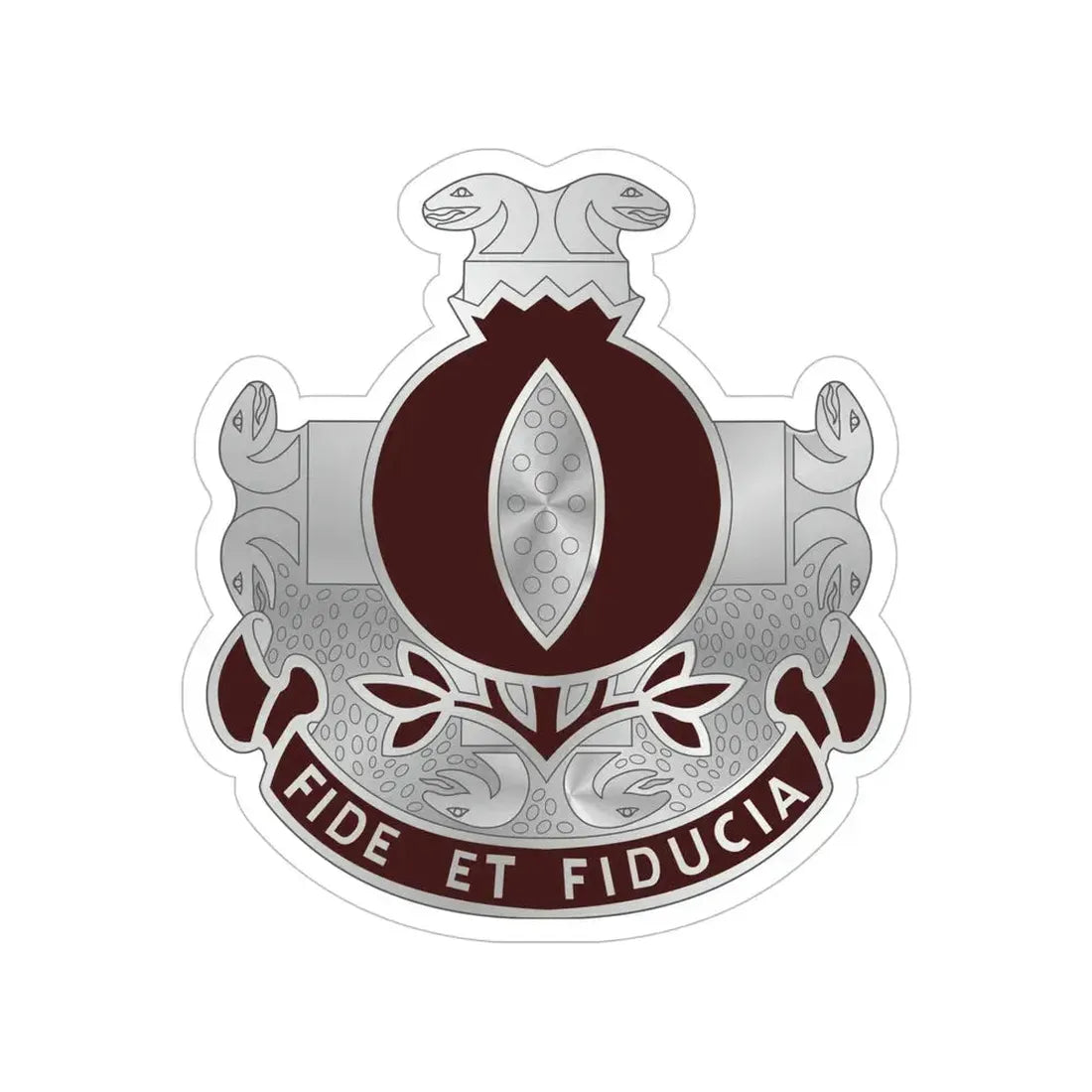 93 Evacuation Hospital (U.S. Army) Transparent STICKER Die-Cut Vinyl Decal 6 Inch - The Sticker Space