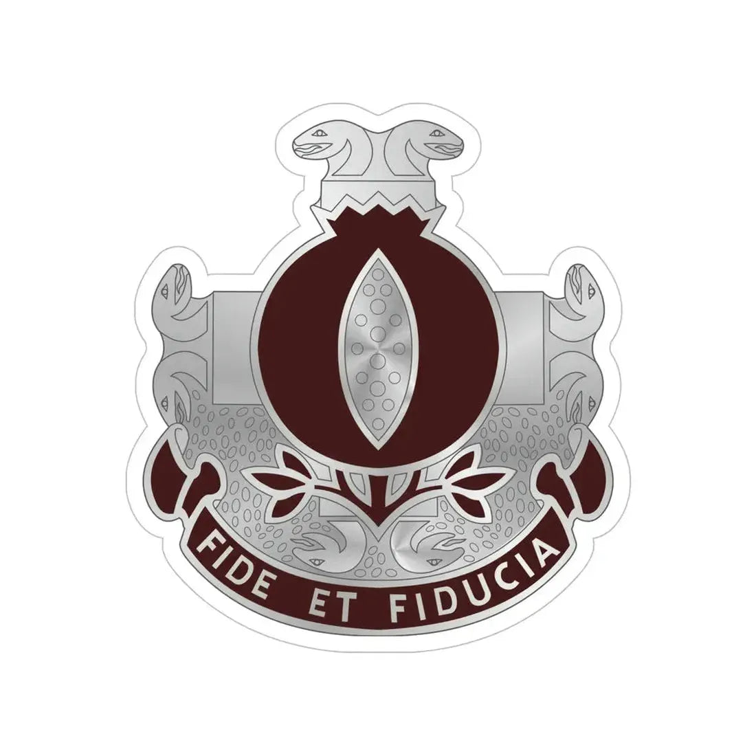 93 Evacuation Hospital (U.S. Army) Transparent STICKER Die-Cut Vinyl Decal - The Sticker Space