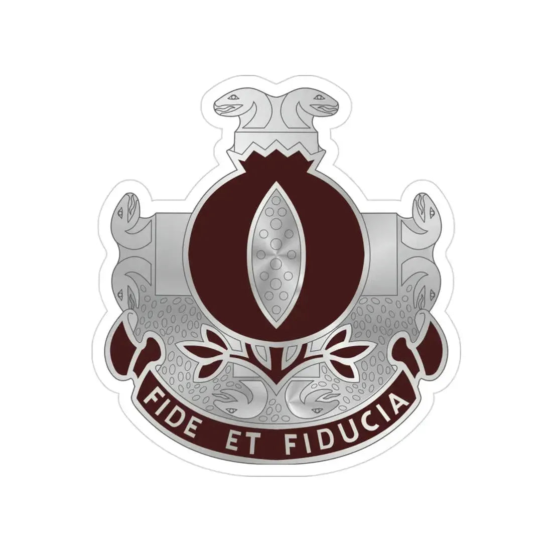 93 Evacuation Hospital (U.S. Army) Transparent STICKER Die-Cut Vinyl Decal - The Sticker Space