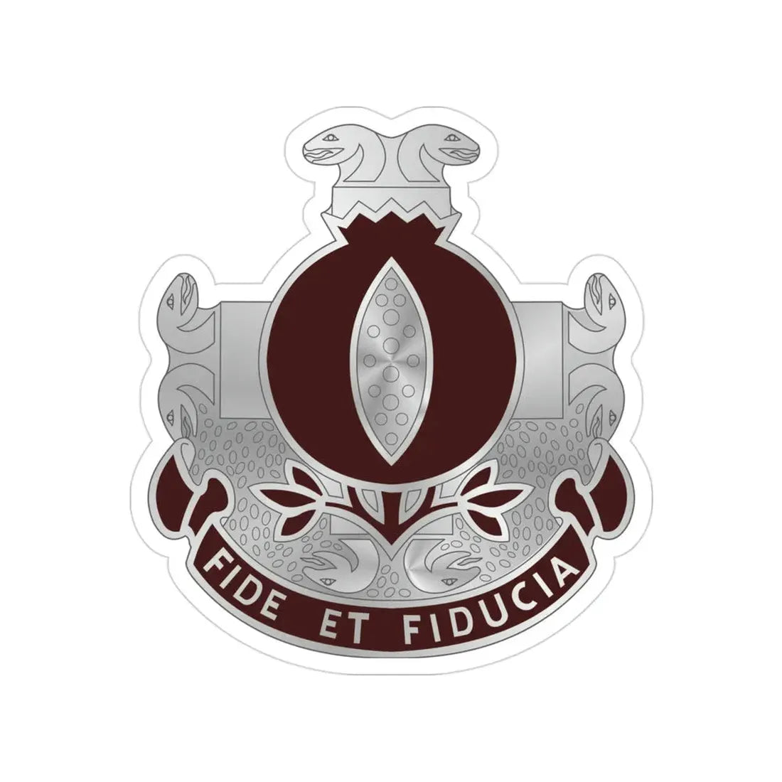 93 Evacuation Hospital (U.S. Army) Transparent STICKER Die-Cut Vinyl Decal - The Sticker Space