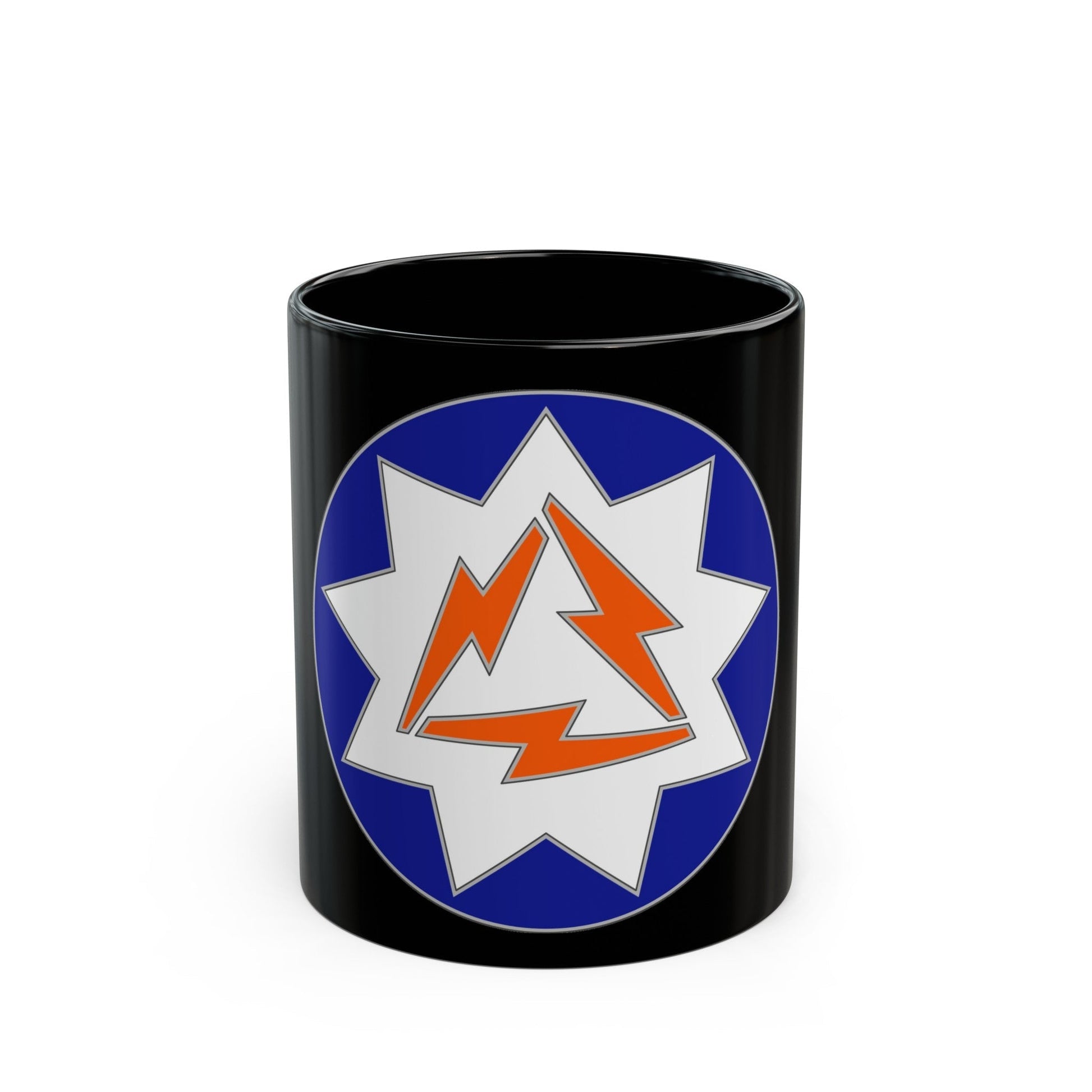 93 Signal Brigade (U.S. Army) Black Coffee Mug-11oz-The Sticker Space