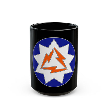 93 Signal Brigade (U.S. Army) Black Coffee Mug-15oz-The Sticker Space