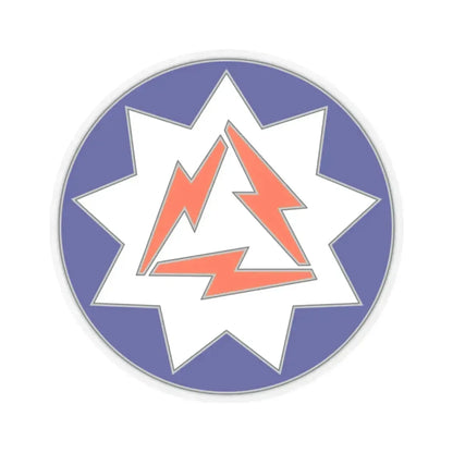 93 Signal Brigade (U.S. Army) STICKER Vinyl Kiss-Cut Decal 2 Inch Transparent - The Sticker Space