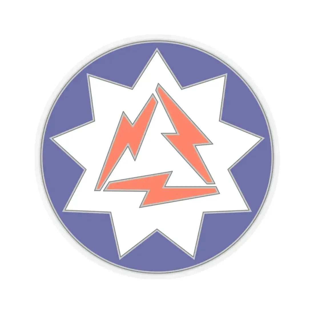 93 Signal Brigade (U.S. Army) STICKER Vinyl Kiss-Cut Decal 3 Inch Transparent - The Sticker Space