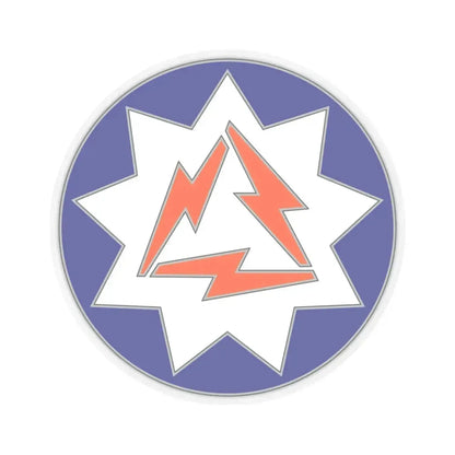 93 Signal Brigade (U.S. Army) STICKER Vinyl Kiss-Cut Decal 3 Inch Transparent - The Sticker Space