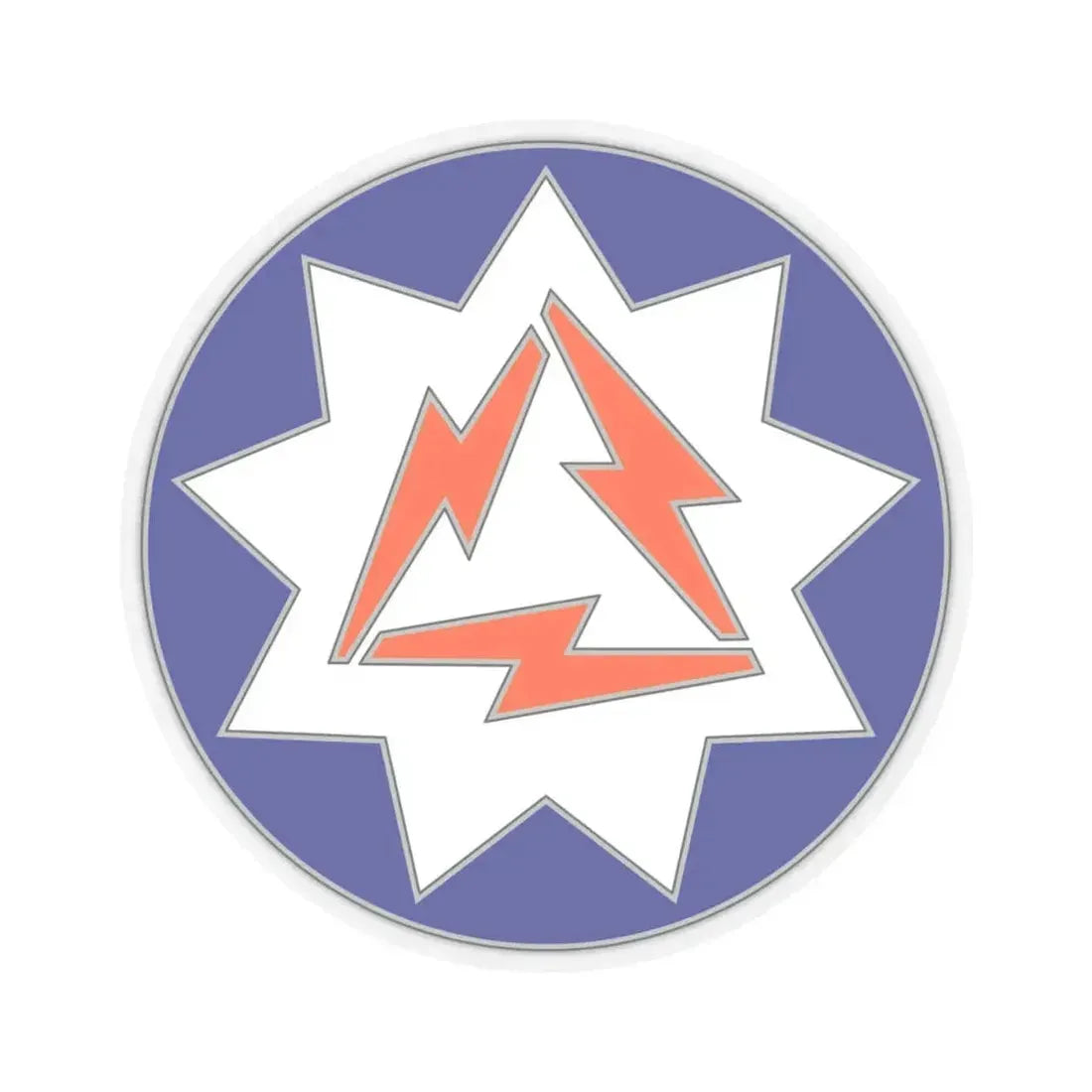 93 Signal Brigade (U.S. Army) STICKER Vinyl Kiss-Cut Decal 4 Inch Transparent - The Sticker Space