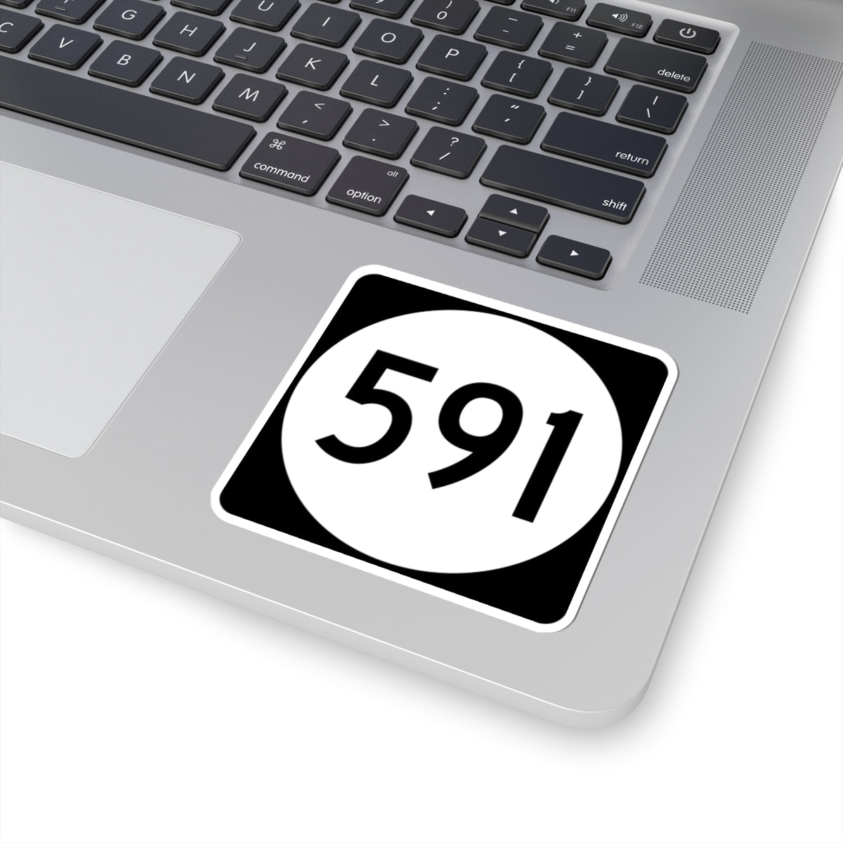 PR tertiary 591 (Puerto Rico) (Road Sign) STICKER Vinyl Kiss-Cut Decal