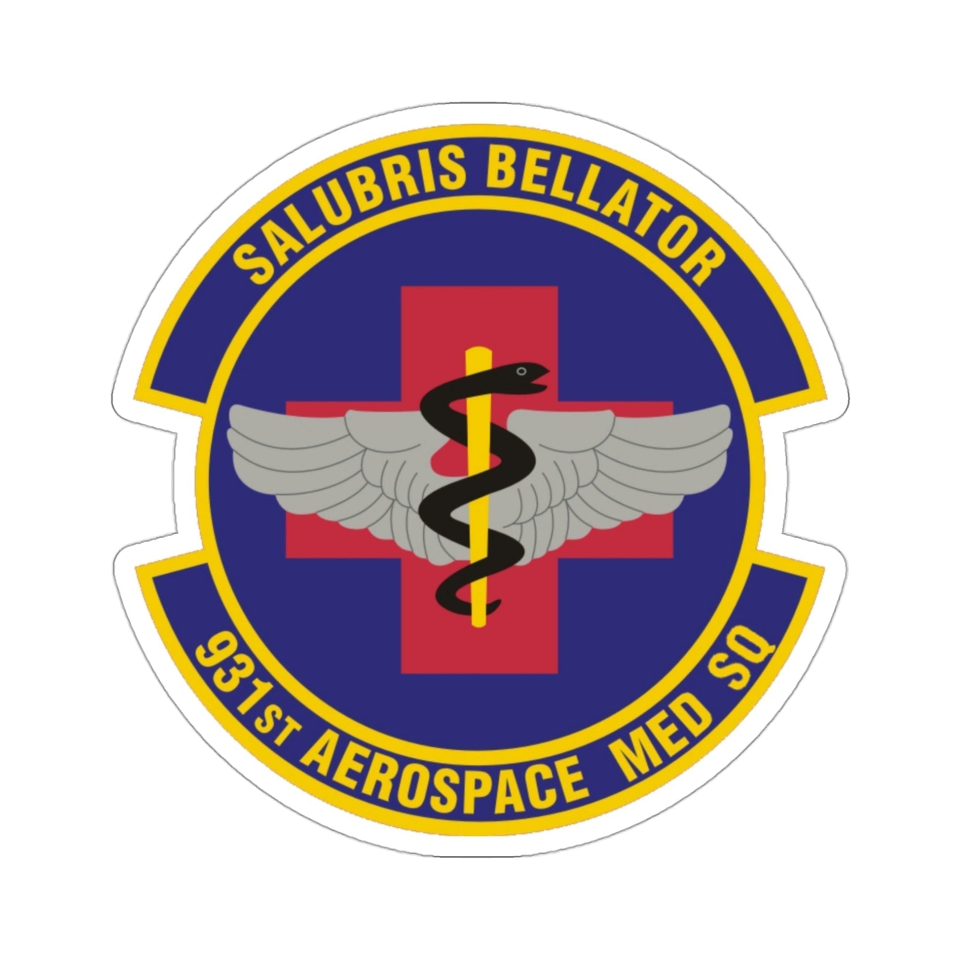 931 Aerospace Medicine Squadron AFRC (U.S. Air Force) STICKER Vinyl Die-Cut Decal-3 Inch-The Sticker Space