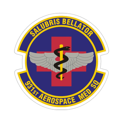 931 Aerospace Medicine Squadron AFRC (U.S. Air Force) STICKER Vinyl Die-Cut Decal-3 Inch-The Sticker Space