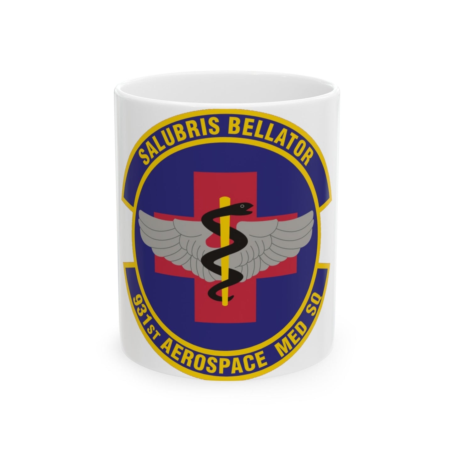 931 Aerospace Medicine Squadron AFRC (U.S. Air Force) White Coffee Mug-11oz-The Sticker Space