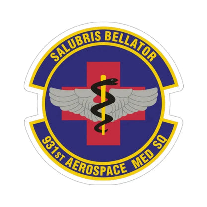 931 Aerospace Medicine Squadron AFRC (U.S. Air Force) STICKER Vinyl Die-Cut Decal 2 Inch - The Sticker Space