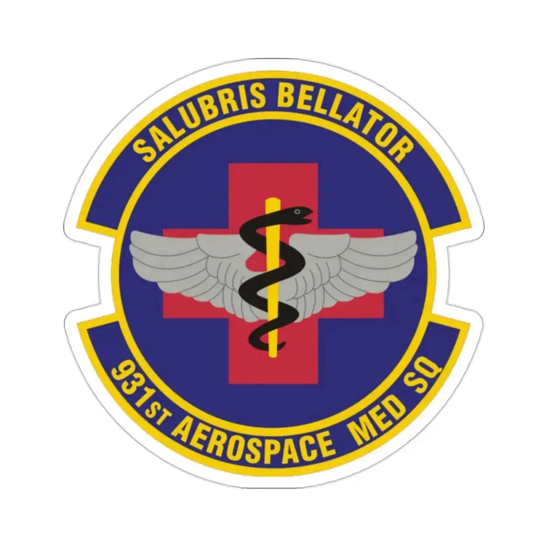 931 Aerospace Medicine Squadron AFRC (U.S. Air Force) STICKER Vinyl Die-Cut Decal - The Sticker Space