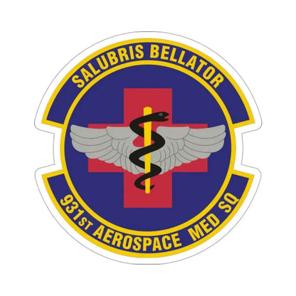 931 Aerospace Medicine Squadron AFRC (U.S. Air Force) STICKER Vinyl Die-Cut Decal - The Sticker Space