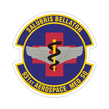 931 Aerospace Medicine Squadron AFRC (U.S. Air Force) STICKER Vinyl Die-Cut Decal - The Sticker Space