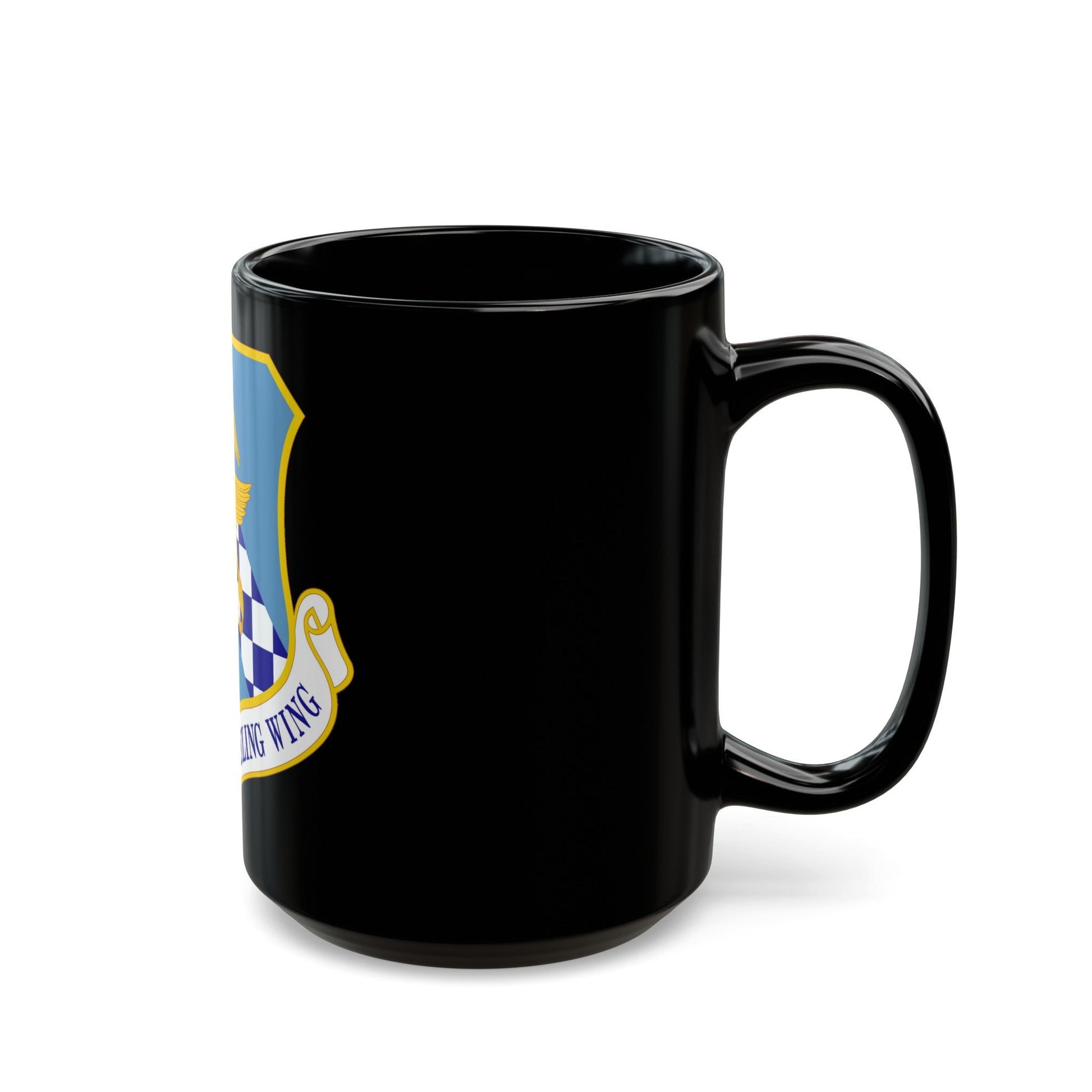 931 Air Refueling Wing AFRC (U.S. Air Force) Black Coffee Mug-The Sticker Space