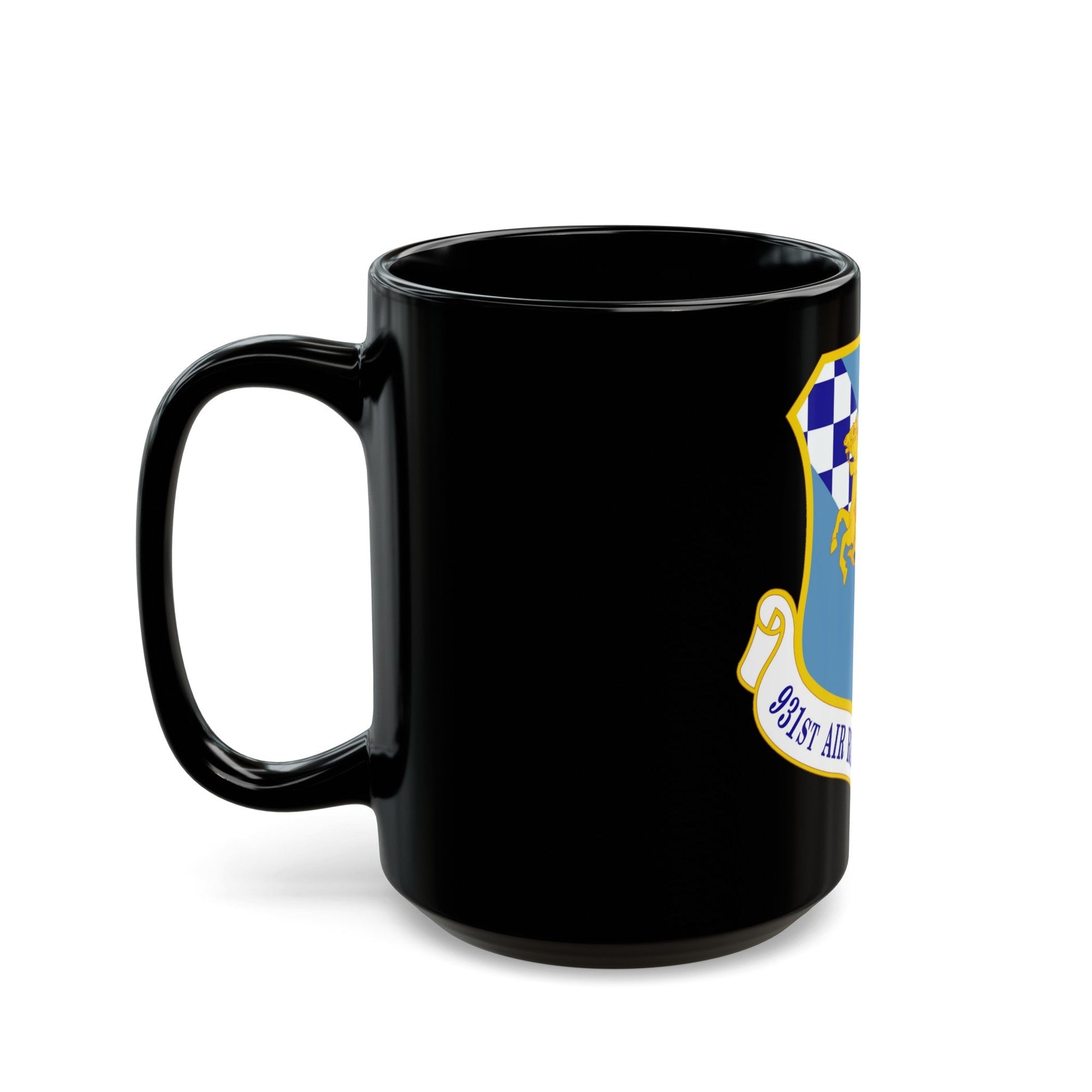 931 Air Refueling Wing AFRC (U.S. Air Force) Black Coffee Mug-The Sticker Space