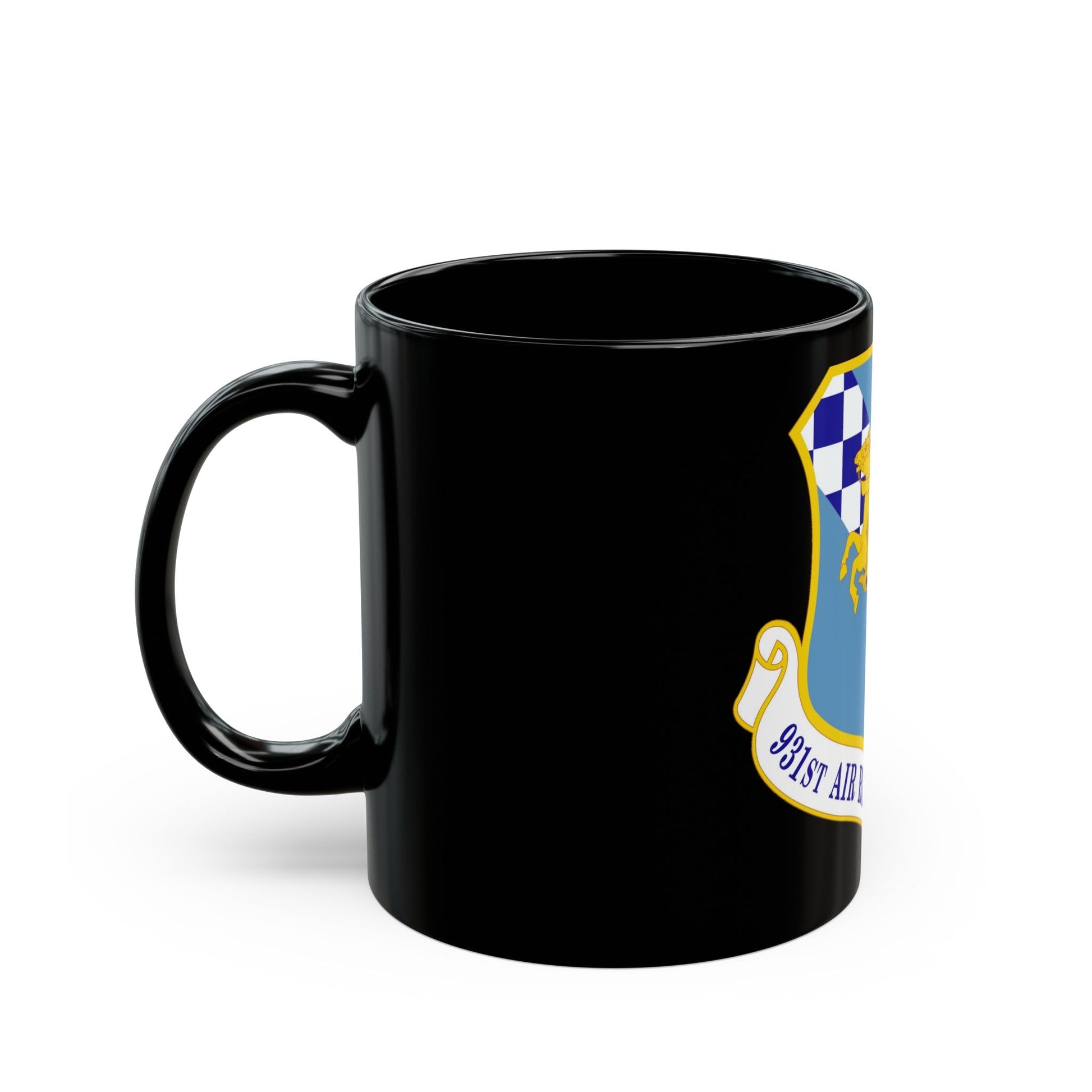 931 Air Refueling Wing AFRC (U.S. Air Force) Black Coffee Mug-The Sticker Space