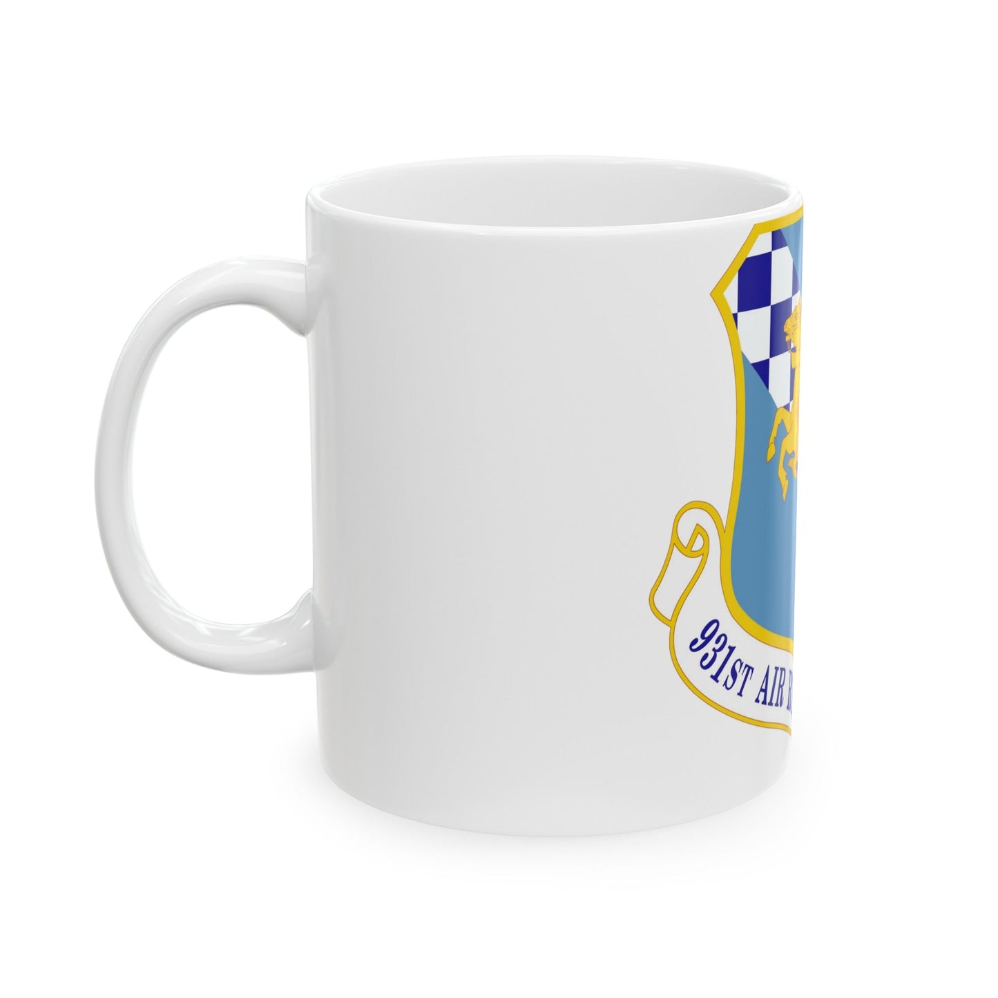 931 Air Refueling Wing AFRC (U.S. Air Force) White Coffee Mug-The Sticker Space