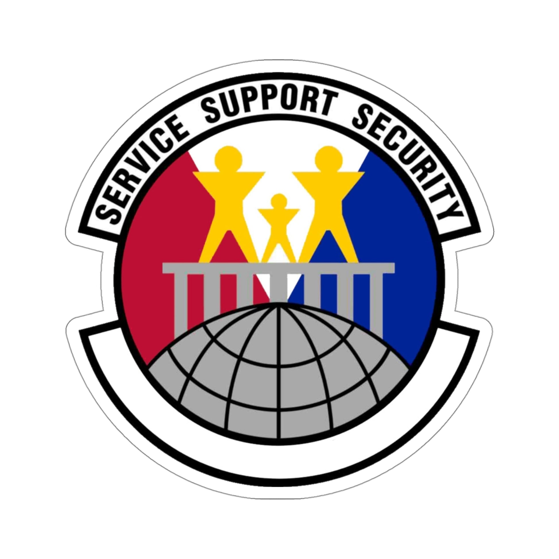 931 Force Support Squadron AFRC (U.S. Air Force) STICKER Vinyl Die-Cut Decal-4 Inch-The Sticker Space