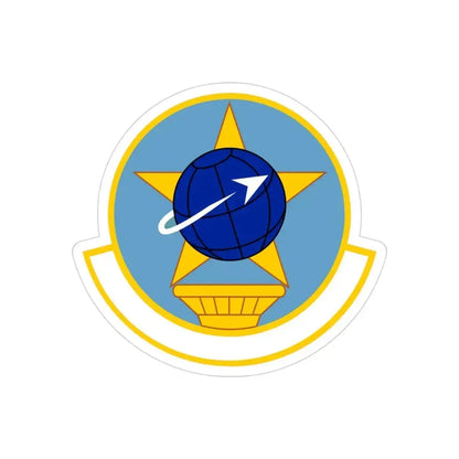 931 Operations Support Squadron AFRC (U.S. Air Force) REVERSE PRINT Transparent Die-Cut STICKER 3 Inch Die-Cut Transparent - The Sticker Space