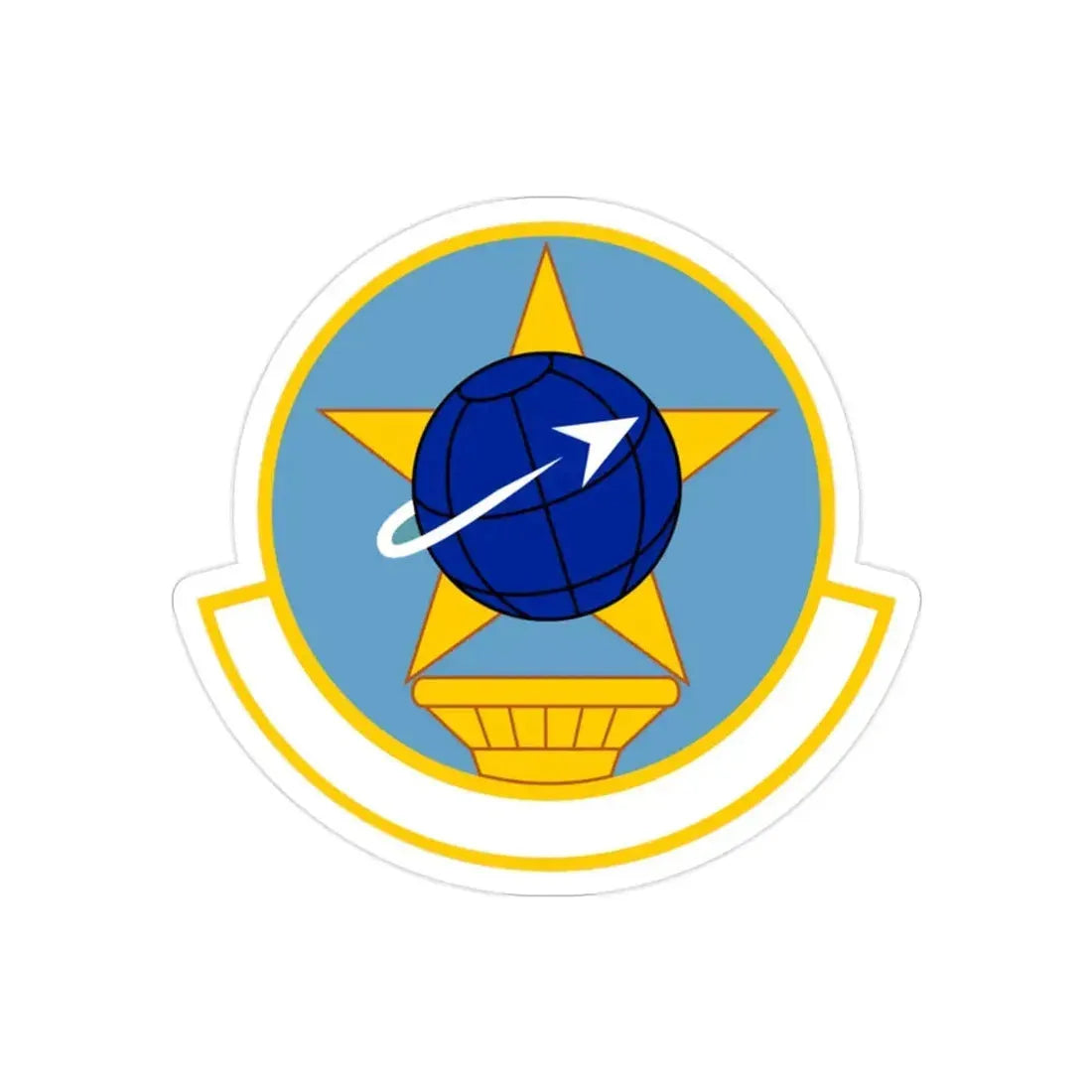 931 Operations Support Squadron AFRC (U.S. Air Force) REVERSE PRINT Transparent Die-Cut STICKER - The Sticker Space