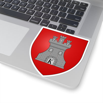 Balson de la ville de Catillon-sur-Sambre 59 Nord-France (France) (Coat of Arms) STICKER Vinyl Kiss-Cut Decal