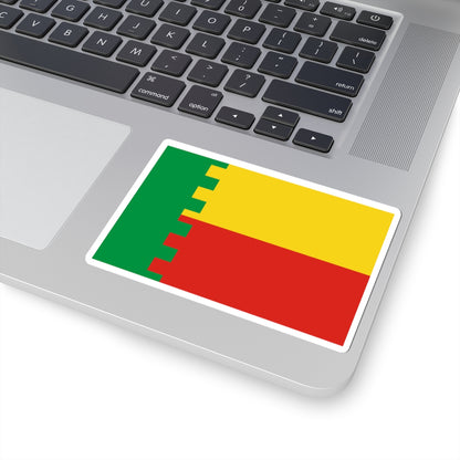 Flag of Pytalovsky rayon Pskov oblast (Russia) STICKER Vinyl Kiss-Cut Decal