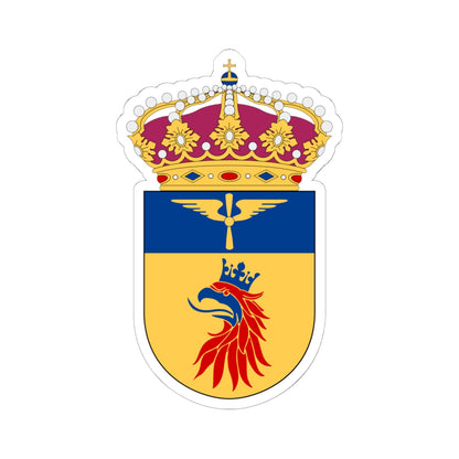 Skånska flygflottiljen vapen (Sweden) (Coat of Arms) STICKER Vinyl Kiss-Cut Decal
