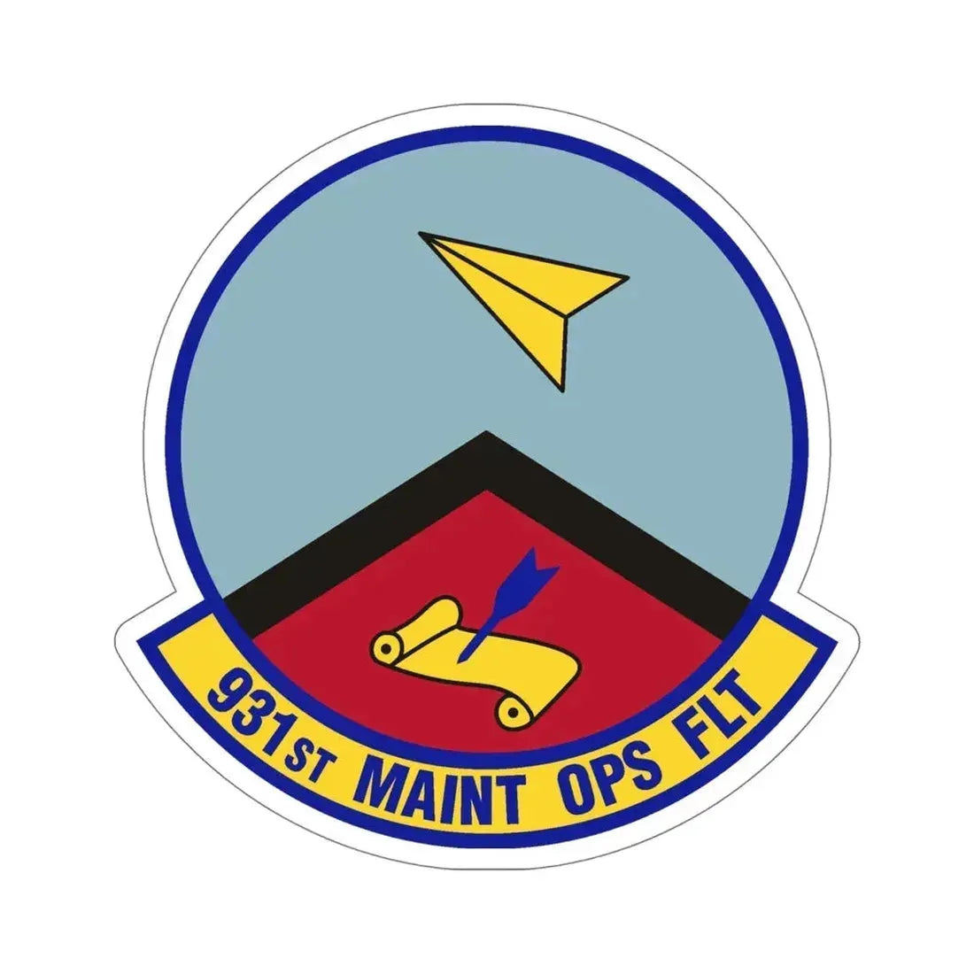 931st Maintenance Operations Flight (U.S. Air Force) STICKER Vinyl Die-Cut Decal - The Sticker Space