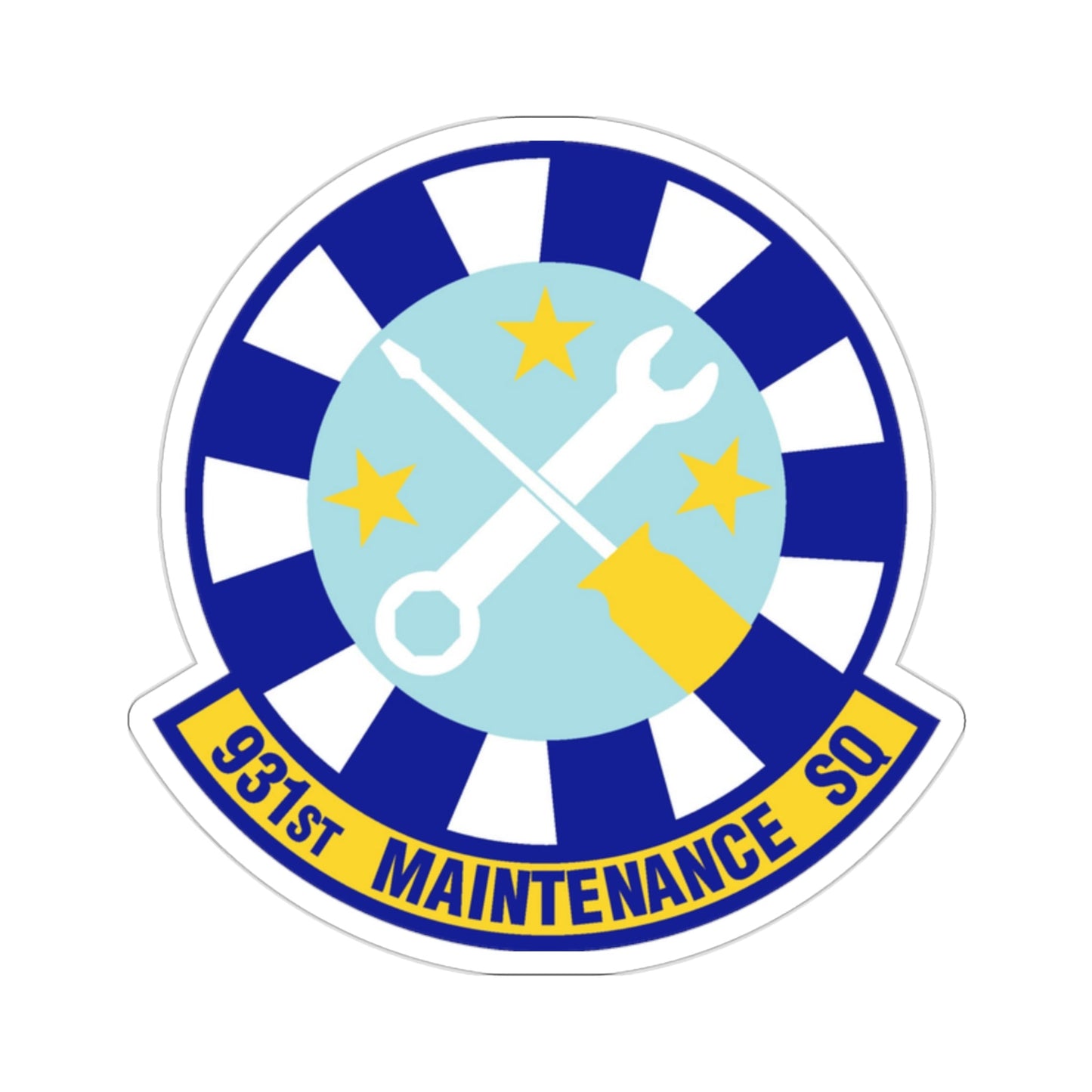 931st Maintenance Squadron (U.S. Air Force) STICKER Vinyl Die-Cut Decal-2 Inch-The Sticker Space