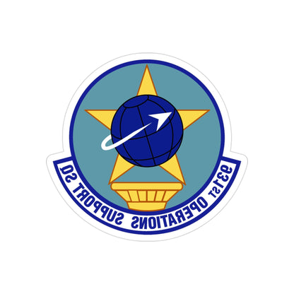 931st Operations Support Squadron (U.S. Air Force) REVERSE PRINT Transparent STICKER-3 Inch-The Sticker Space