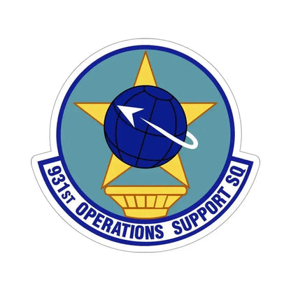 931st Operations Support Squadron (U.S. Air Force) STICKER Vinyl Die-Cut Decal 4 Inch - The Sticker Space
