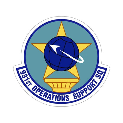 931st Operations Support Squadron (U.S. Air Force) STICKER Vinyl Die-Cut Decal - The Sticker Space
