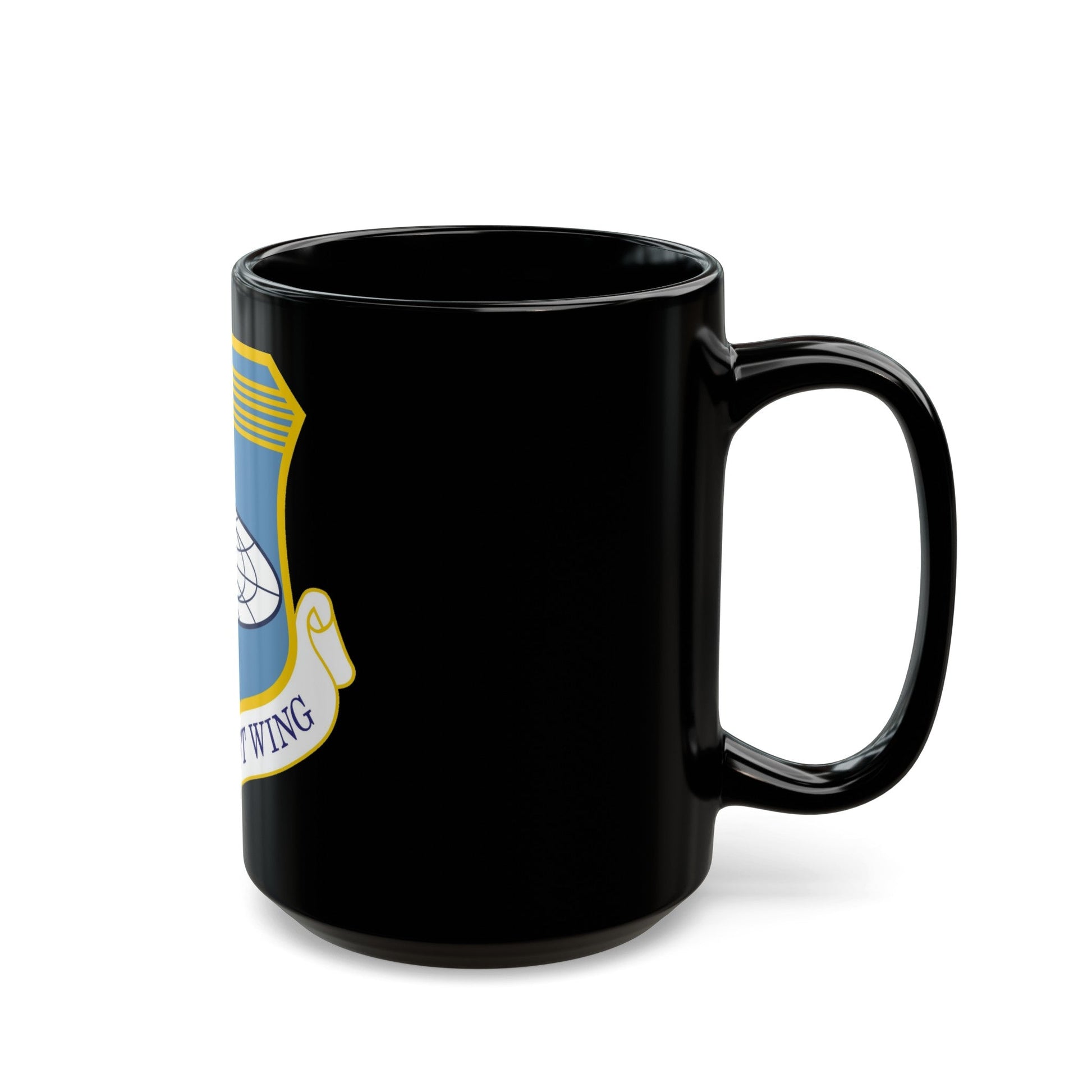 932 Airlift Wing AFRC (U.S. Air Force) Black Coffee Mug-The Sticker Space