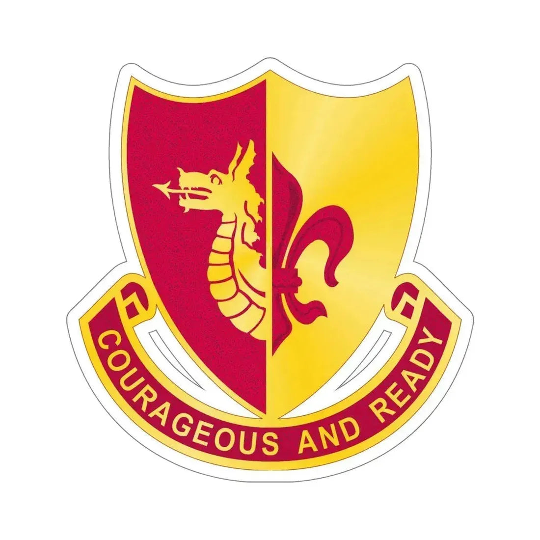 932 Field Artillery Battalion (U.S. Army) STICKER Vinyl Die-Cut Decal 6 Inch - The Sticker Space