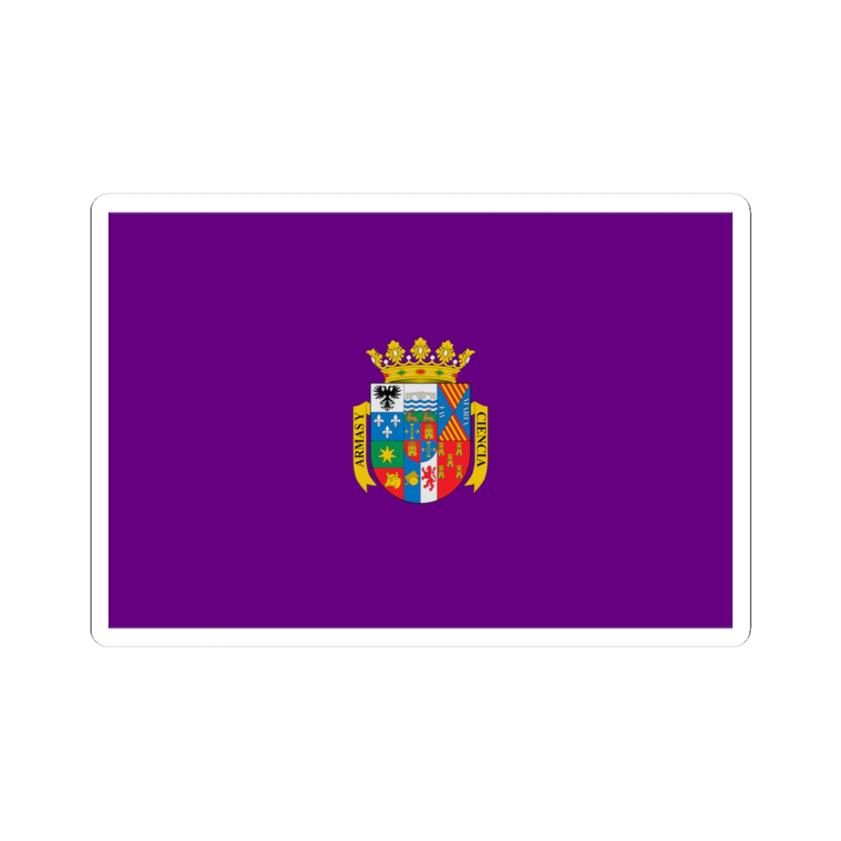 Flag Palencia Province (Spain) STICKER Vinyl Kiss-Cut Decal