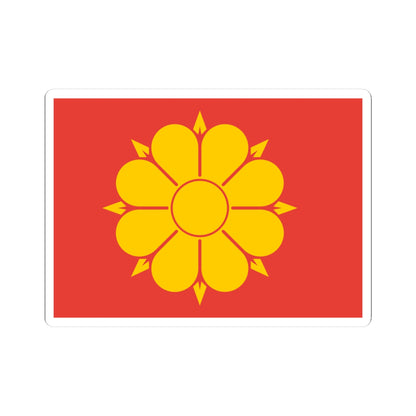Flag of Trondheim (Norway) STICKER Vinyl Kiss-Cut Decal