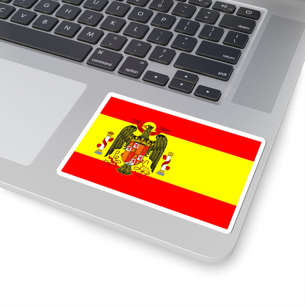 Flag of Spain under Franco (Spain) STICKER Vinyl Kiss-Cut Decal