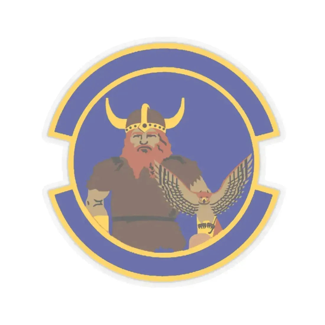 934 Operations Support Squadron AFRC (U.S. Air Force) STICKER Vinyl Kiss-Cut Decal 2 Inch Transparent - The Sticker Space