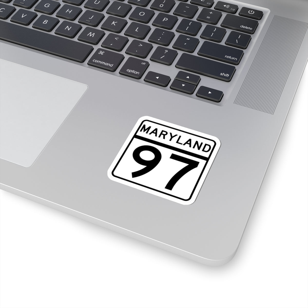 MD Route 97 (Maryland) (Road Sign) STICKER Vinyl Kiss-Cut Decal