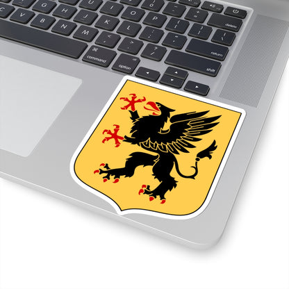 Södermanlands vapen (Sweden) (Coat of Arms) STICKER Vinyl Kiss-Cut Decal