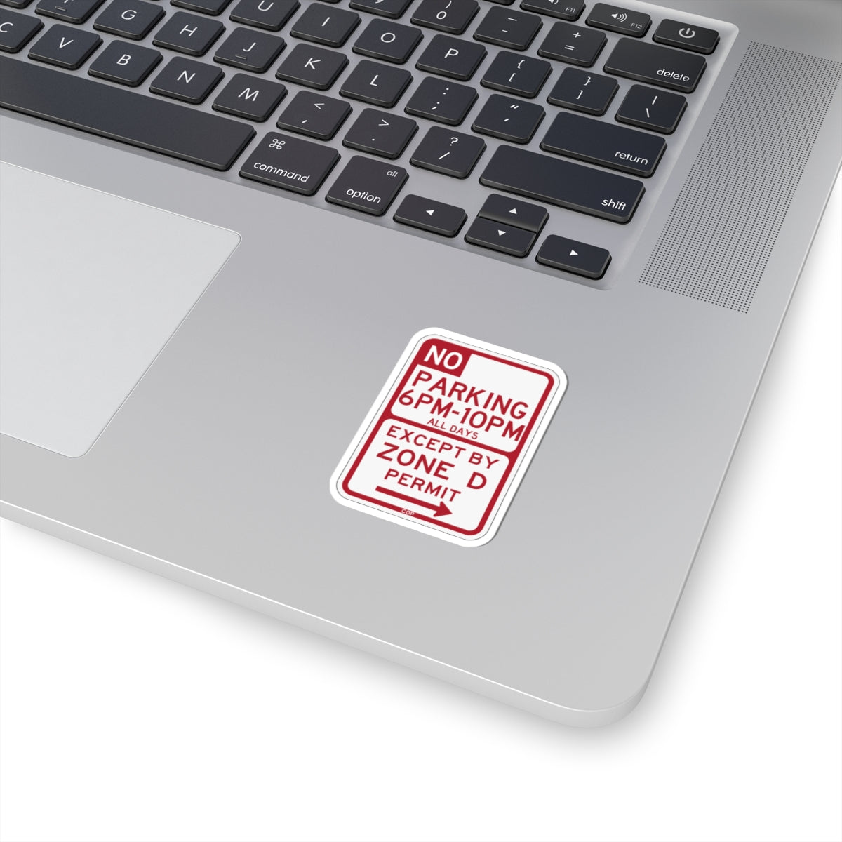 PBOT Road sign P1450R (Oregon) (Road Sign) STICKER Vinyl Kiss-Cut Decal