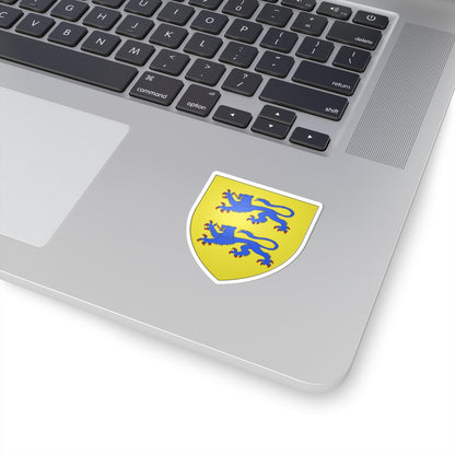 Armoiries Schleswig (Denmark) (Coat of Arms) STICKER Vinyl Kiss-Cut Decal