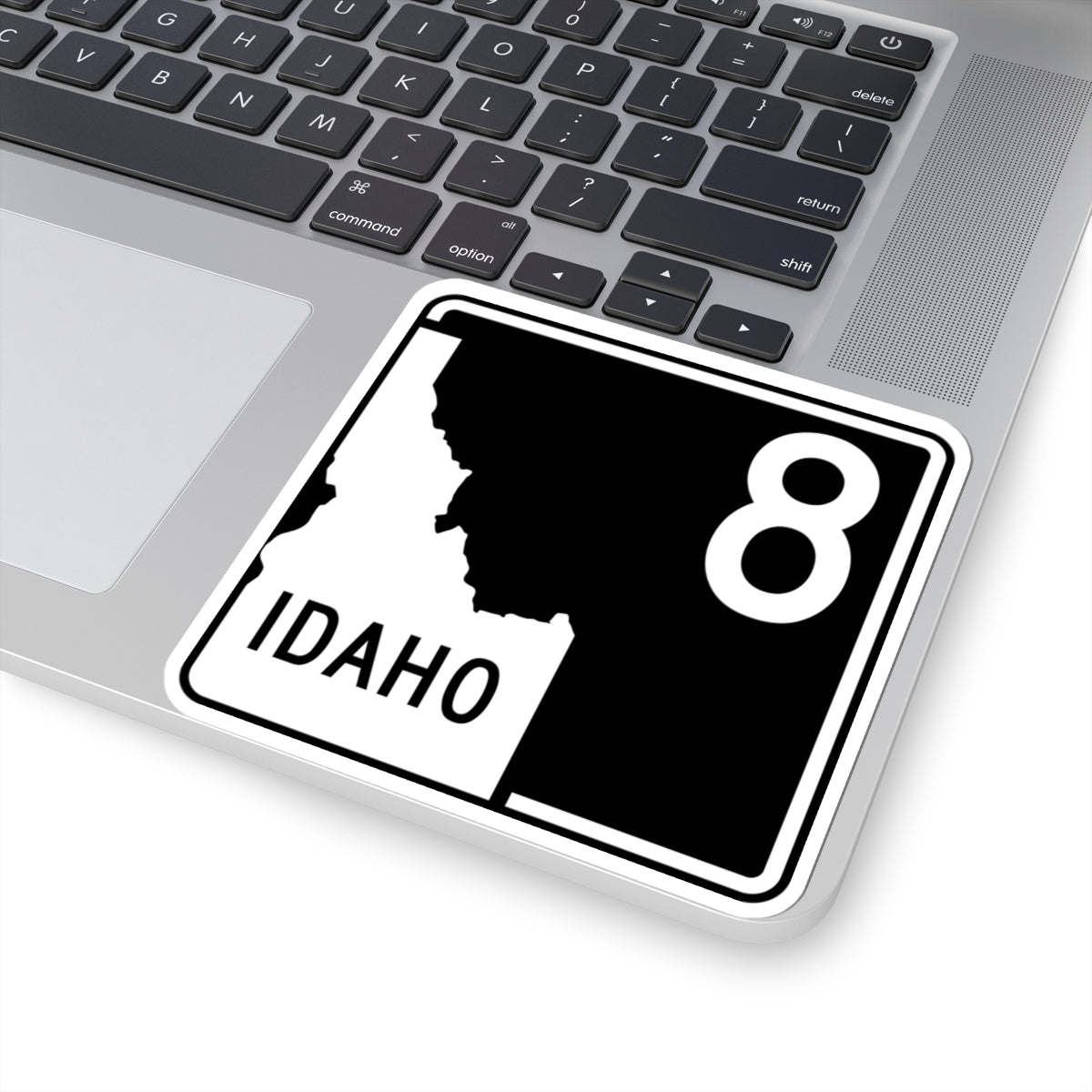 ID-8 (Idaho) (Road Sign) STICKER Vinyl Kiss-Cut Decal
