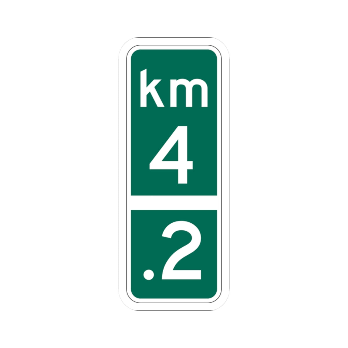 MUTCD-PR D10-1a (Puerto Rico) (Road Sign) STICKER Vinyl Kiss-Cut Decal