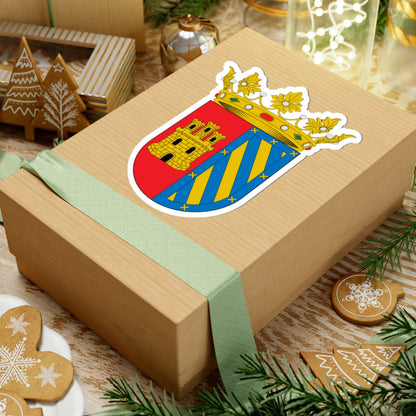 Escudo de Andilla (Spain) (Coat of Arms) STICKER Vinyl Kiss-Cut Decal