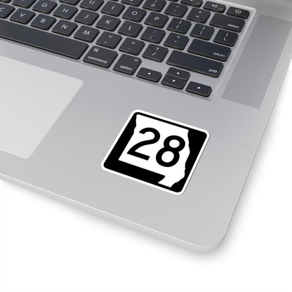 MO-28 (Missouri) (Road Sign) STICKER Vinyl Kiss-Cut Decal