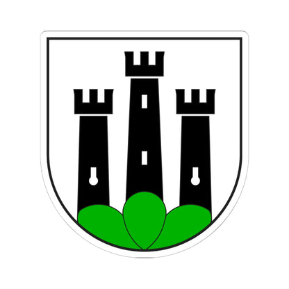 Susch wappen (Switzerland) (Coat of Arms) STICKER Vinyl Kiss-Cut Decal