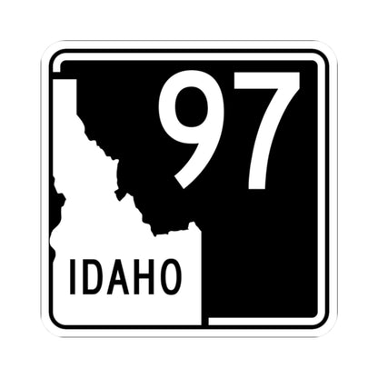 ID-97 (Idaho) (Road Sign) STICKER Vinyl Kiss-Cut Decal